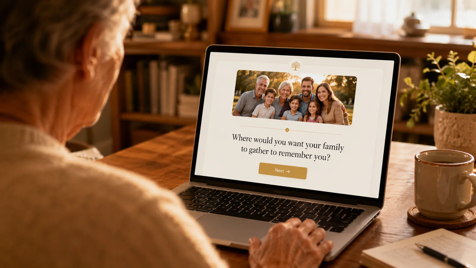 Legacy survey on laptop
